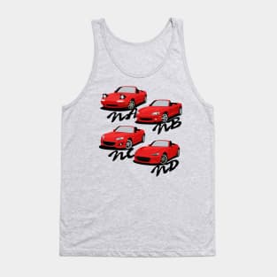 Miata Generations Tank Top